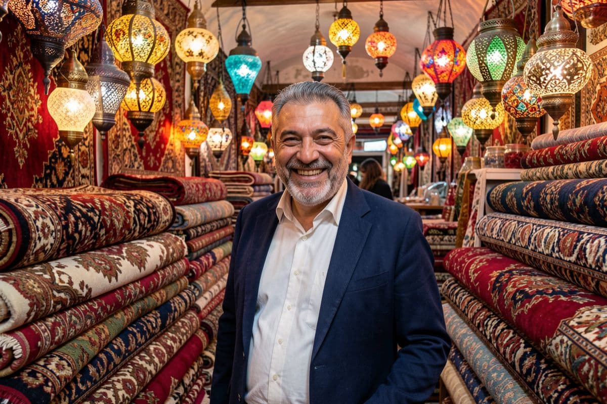 Local merchant in Lebanon