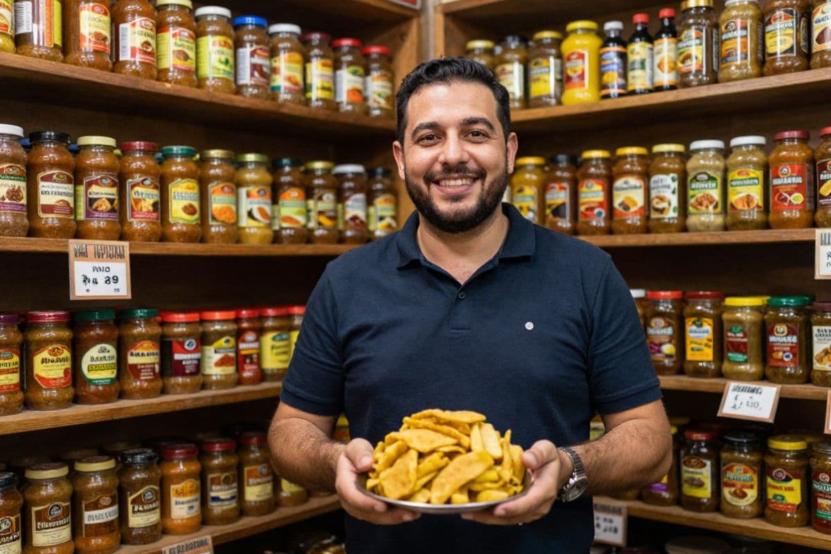 Local merchant in Turkey